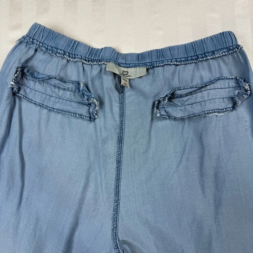 Thread+Supply Soft Denim Look Chambray Joggers Medium